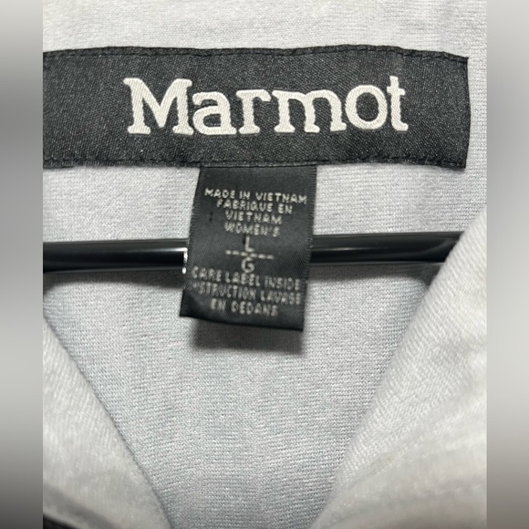 Marmot Women’s Black Lightweight Windbreaker Jacket Size Large - Full Zip - Picture 5 of 5